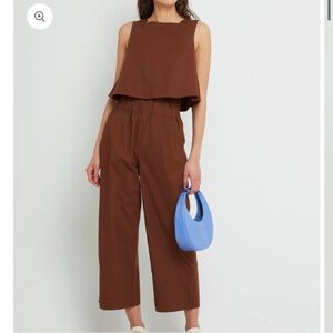 Kourt never worn white 2 piece